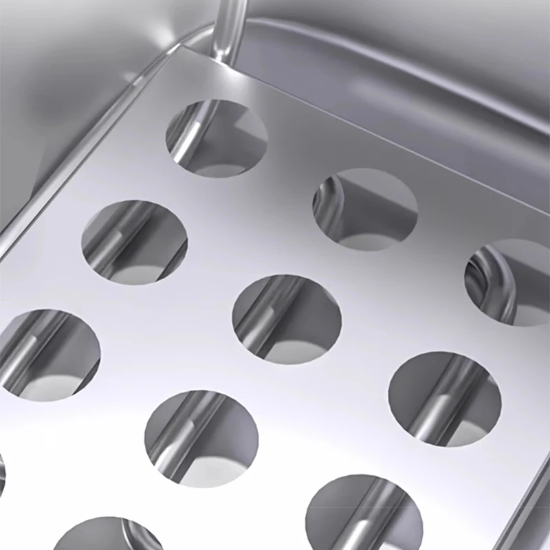 10L المقلاة الكهربائية التجارية اسطوانة واحدة درجة حرارة ثابتة القلي البطاطس المقلية القلي أسياخ وعاء خاص آلة القلي