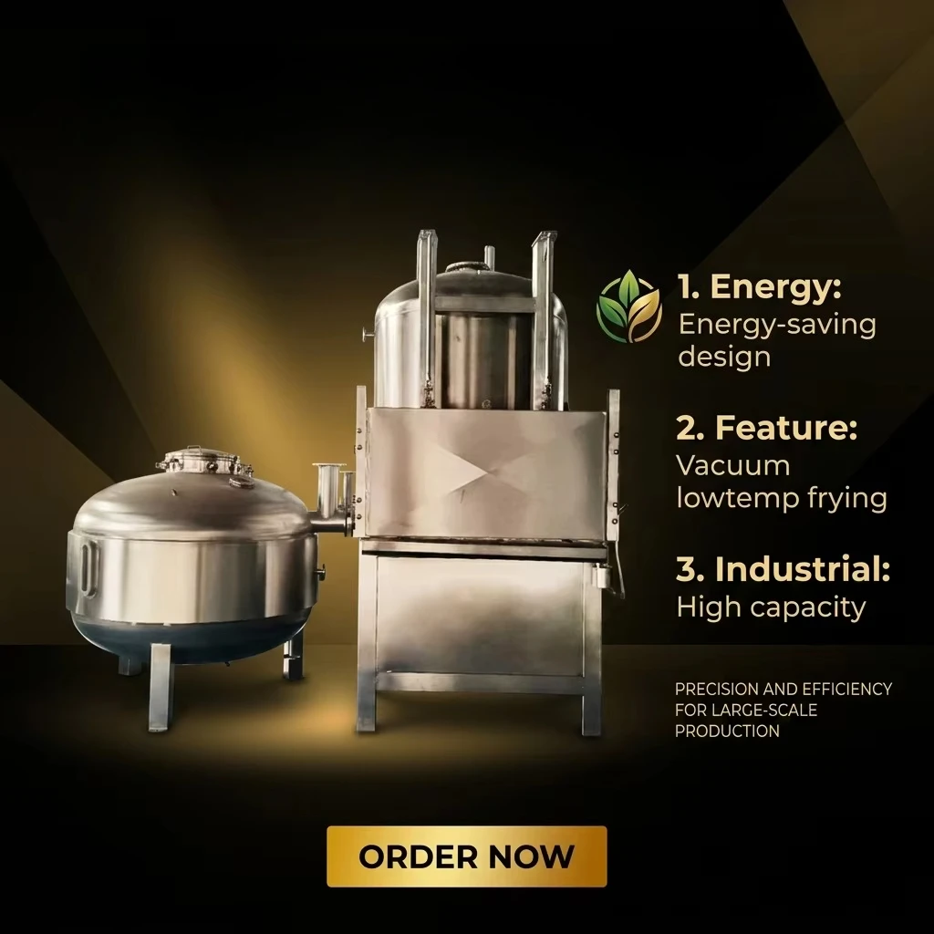 YouBan 304 Stainless Steel Vacuum Low Temperature Fryer Multifunctional Fruit Vegetable Seafood Crisp Making Machine Chips Fryer