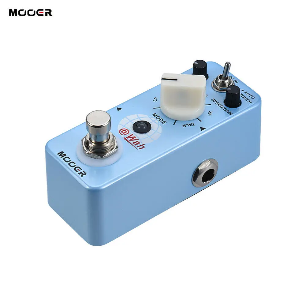 Mooer Pedal Guitar Effect Digital Auto Touch Wah Effect Pedal Electric Guitar Bass 4 Kind Effects Music Instruments Effector