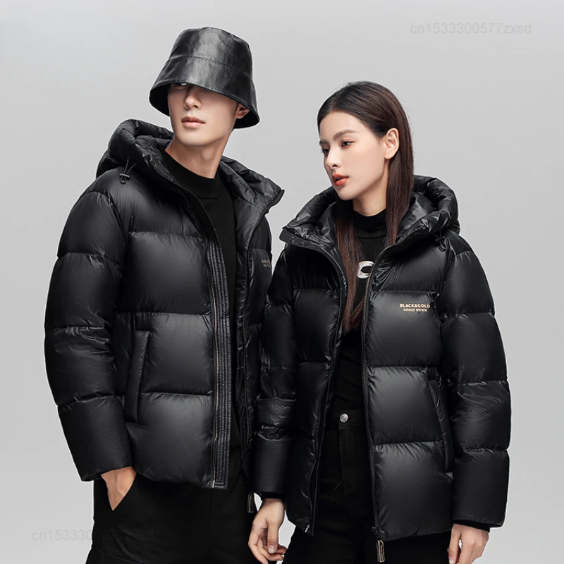 Xiaomi Men\'s Autumn And Winter Jacket White Duck Down Jacket Short Hooded Water And Wind-Resistant Sweater High-quality Jacket