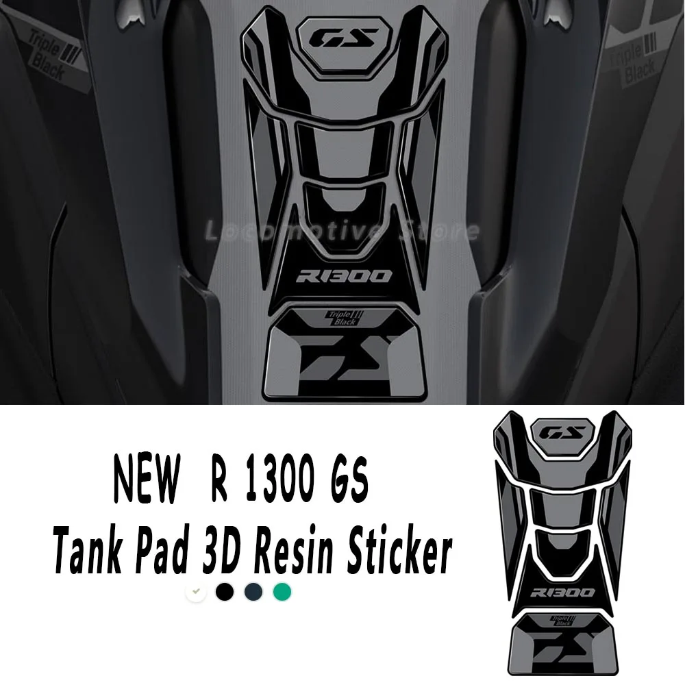 

2023 R1300GS Accessories Fuel tank cap Tank Mat 3D Epoxy Resin Protection Sticker Kit For BMW R 1300 GS 2023 2024