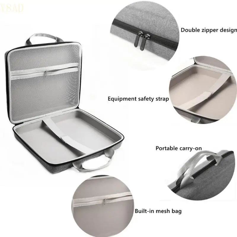 Y8ad Eva Hardtragekoffer Outdoor Travel Case Organisatoren für Mini -Router