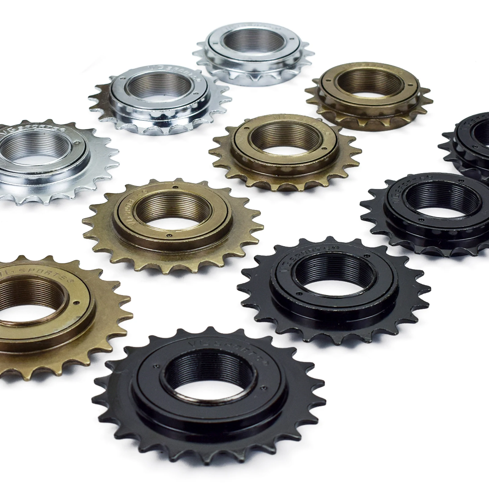 1 قطعة VG الرياضة 16T/18T/20T/22T/24T 34 مللي متر سرعة واحدة دراجة عجلة حرة ضرس جزء ل BMX 1 سرعة ترس دراجة اكسسوارات