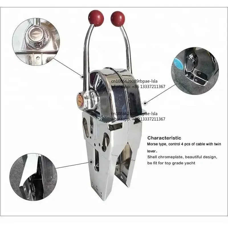 Picture 6: Yacht Accessories  MT3 Double Twin Lever Marine Engine Control