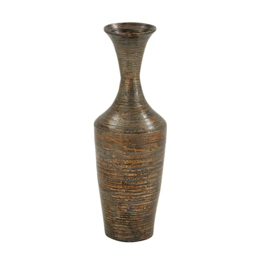 

Декоративная напольная ваза Deco 79 из бамбукового дерева, высокая, с лаковым покрытием, для украшения дома