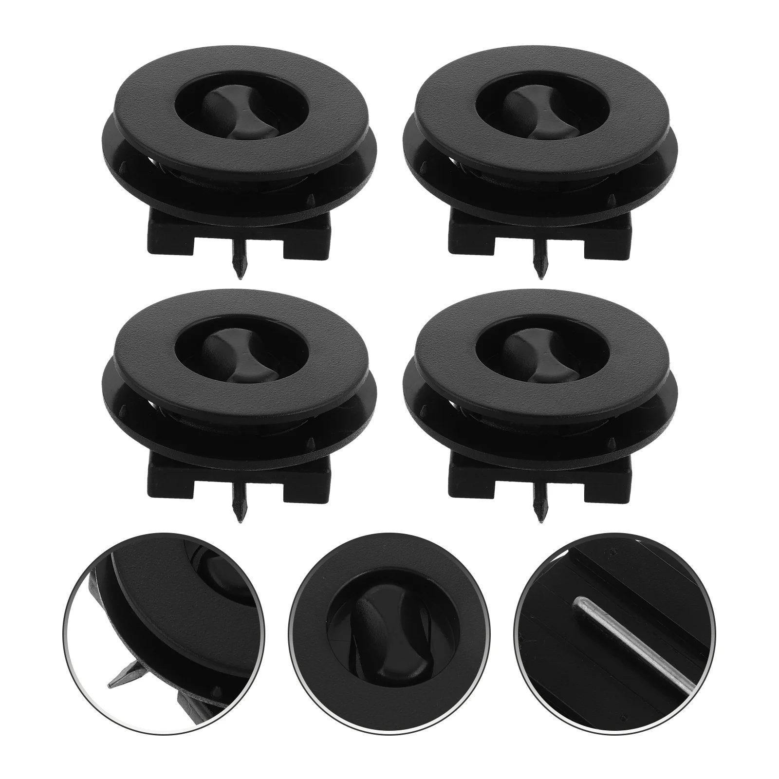 

4Pcs Anti-Slip Floor Mat Clips Plastic Fastener Clamps for Car Carpet Holder Secure Accessories Anti-Slip Carpet Mats