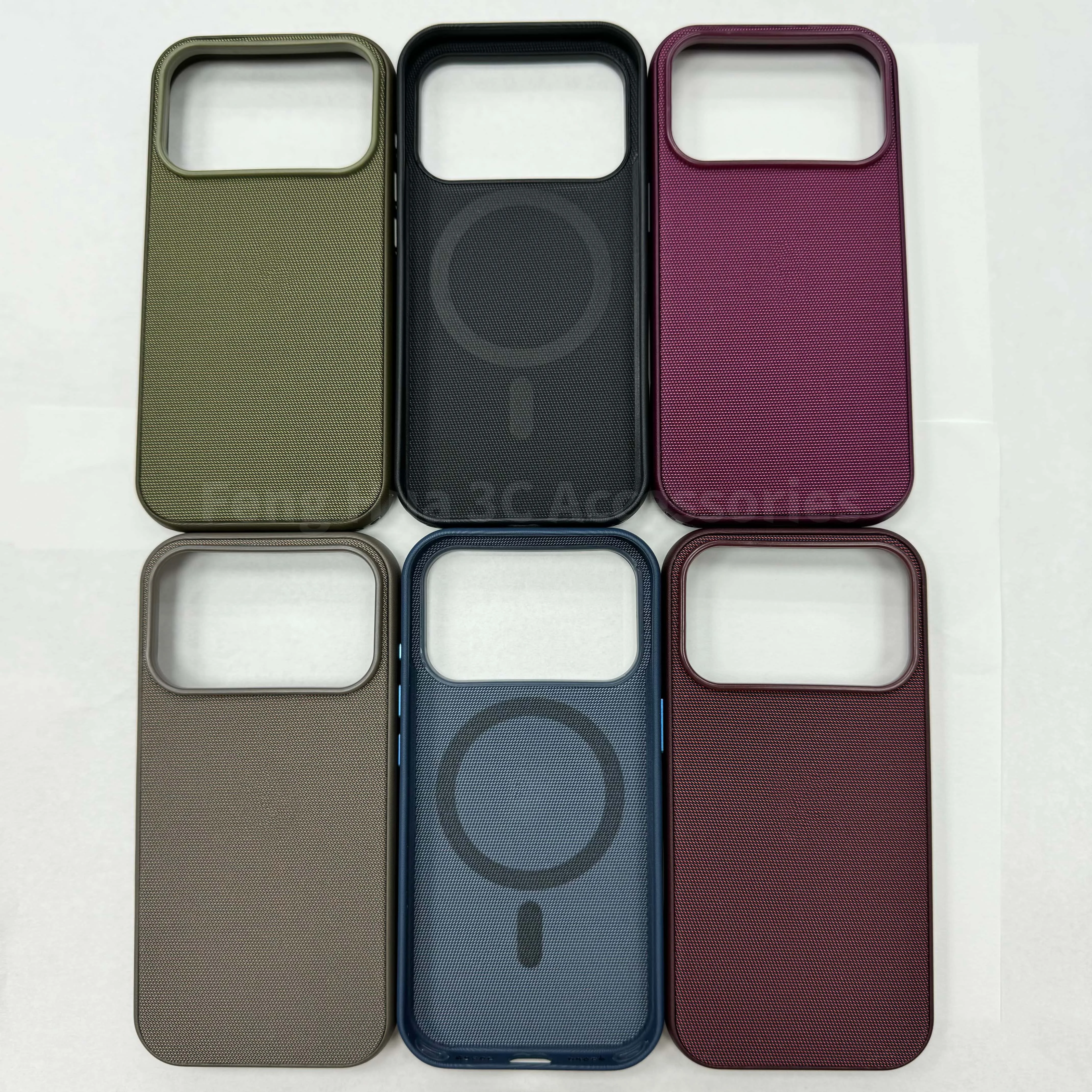 Premium Original Technology Woven For Magsafe Magnetic Case For IPhone 18 Pro / 18 Pro Max Animation TechWoven Shockproof Cover