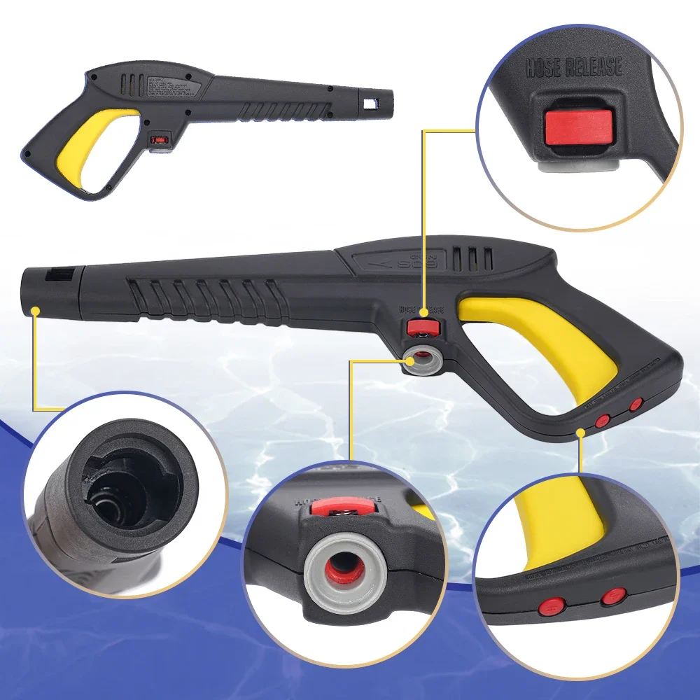 

Для LAVOR Parkside домашний автомобильный водяной пистолет высокого давления с удлинительной насадкой и насадкой для автомойки, пистолет-распылитель воды