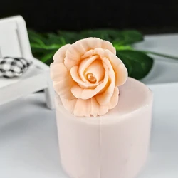 HC0323 PRZY Mini Flower Bouquet Rose Mold Mold Silicones Beautiful Peony Mold Soap Candle Moulds Clay Resin Moulds