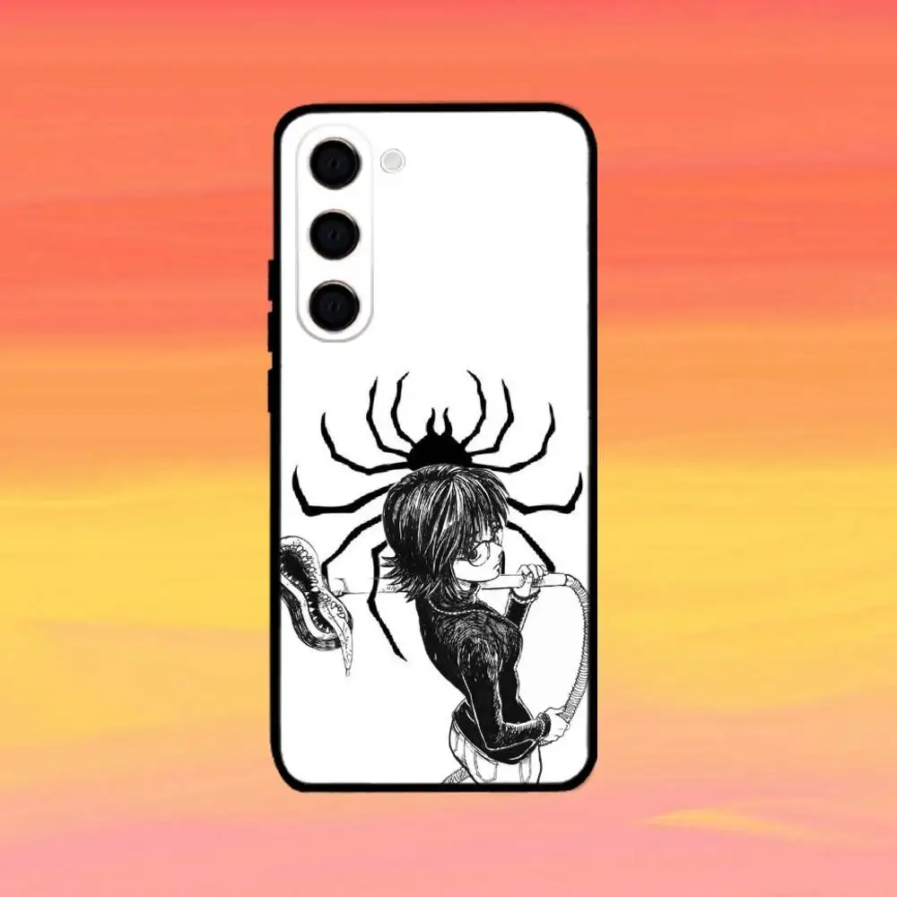 S-Shizuku M-Murasaki Anime  Phone Case For Samsung Galaxy A73,A72,A71,A70,A53,A52,A51,Others Soft Black Cover