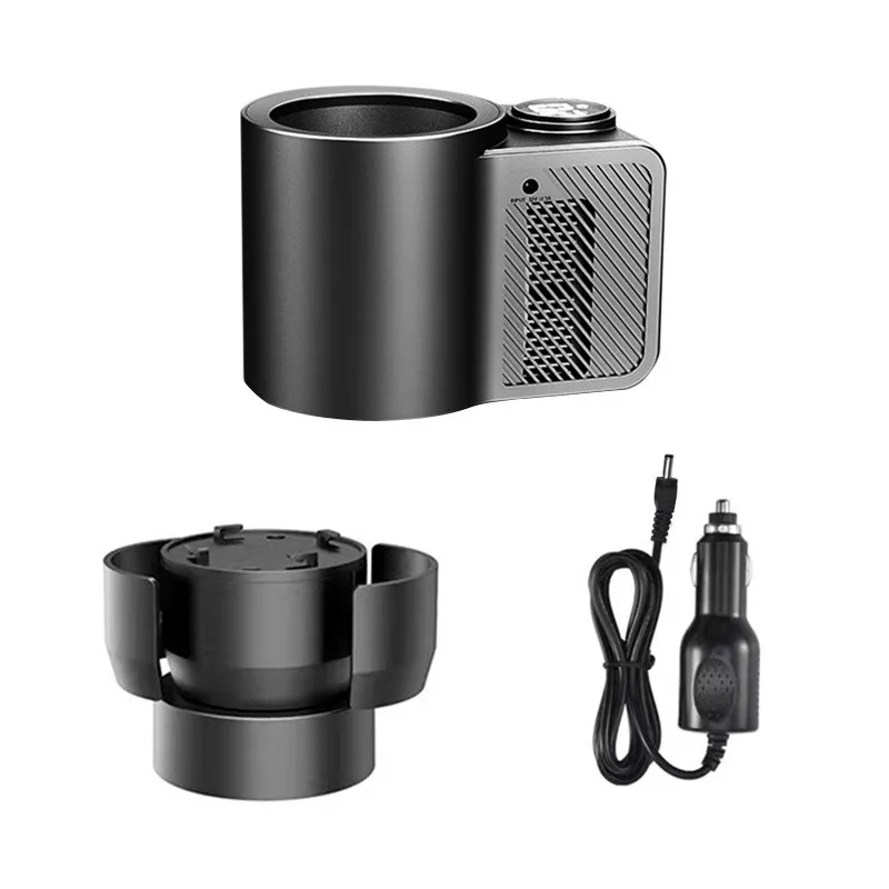 Smart Portable Electric Heated And Cooled Coffee Cup, 12V Car Heating Cooling Cup Car Heated Mug For Water Milk Coffee-A99D