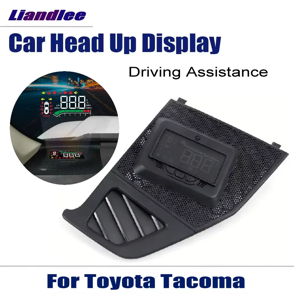 Car Head Up Display HUD For Toyota Tacoma 2016-2025 Pickup Accessories Auto LCD LED Screen Reflecting Windshield Projector