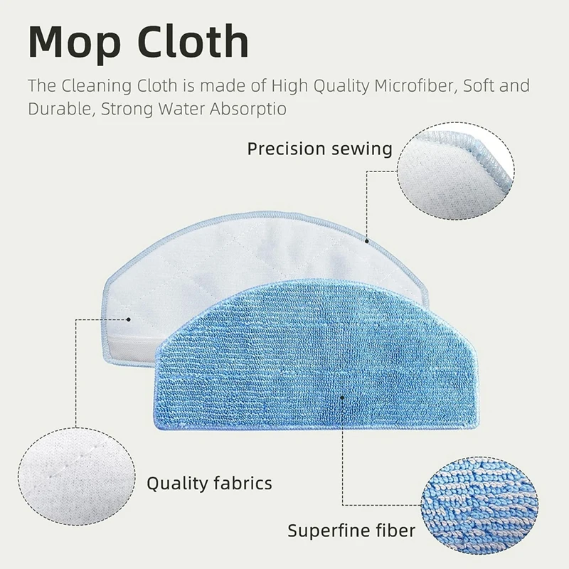 قطع غيار للمكنسة الكهربائية ، روبوت ، فرشاة رئيسية ، فرش جانبية ، قطع غيار ل Honiture G20 ، G20 Pro