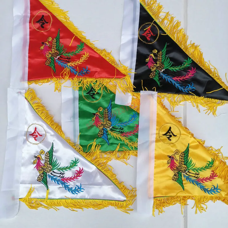 

Taoist Flag Taoist Supplies Four Beasts Five Elements Flag Dragon and Phoeni