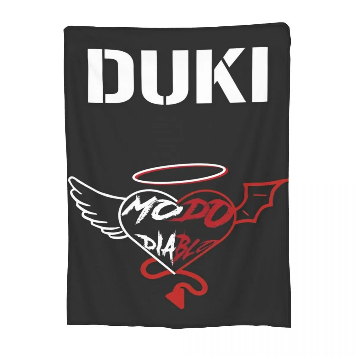 Rapper Duki Coral Fleece Plush Throw Blanket Blanket for Home Bedroom Lightweight Quilt