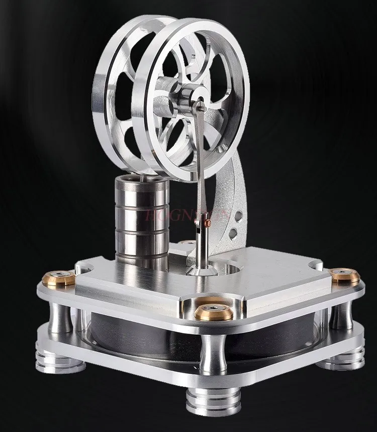 high-quality vertical engine, scientific puzzle toy gift，New engine model made of all metal