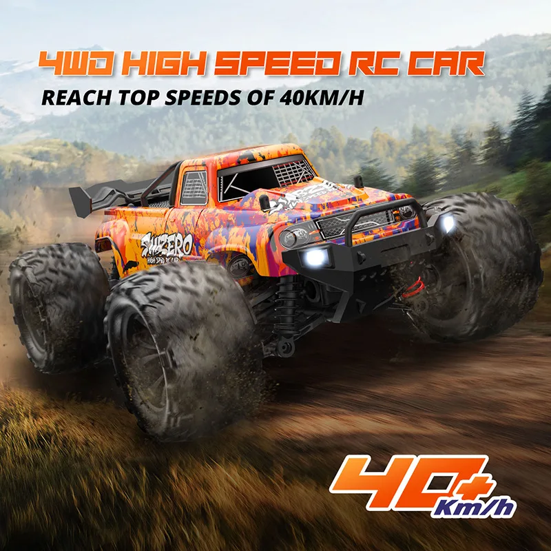 

Remote Control Speed Car 1:16 4WD Waterproof Climbing Drift Off-Road Racing Car Best Birthday Gift for kids and adult