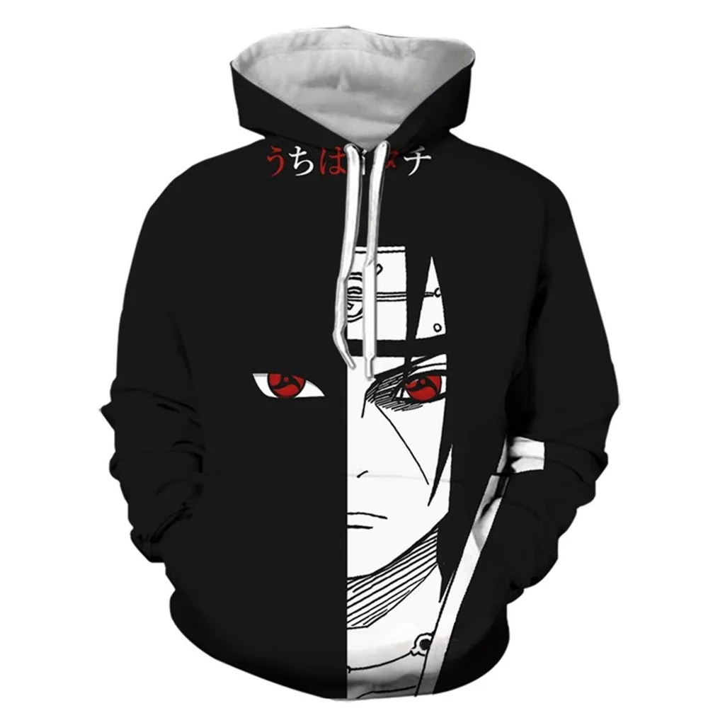 Anime Manga Naruto Cosplay Hoodie Men Women 3D Hoodies Sweatshirts Uzumaki Akatsuki Sasuke Kakashi Streetswear Tops