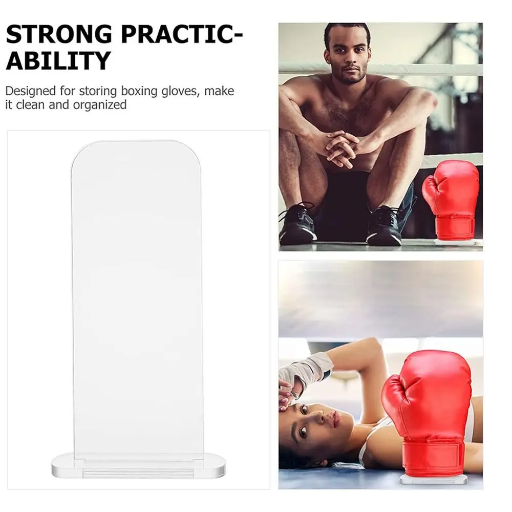 

Boxing Glove Stand, Boxing Gloves Display Case, Vertical Boxing Glove Display Stand Baseball Glove Display Holder