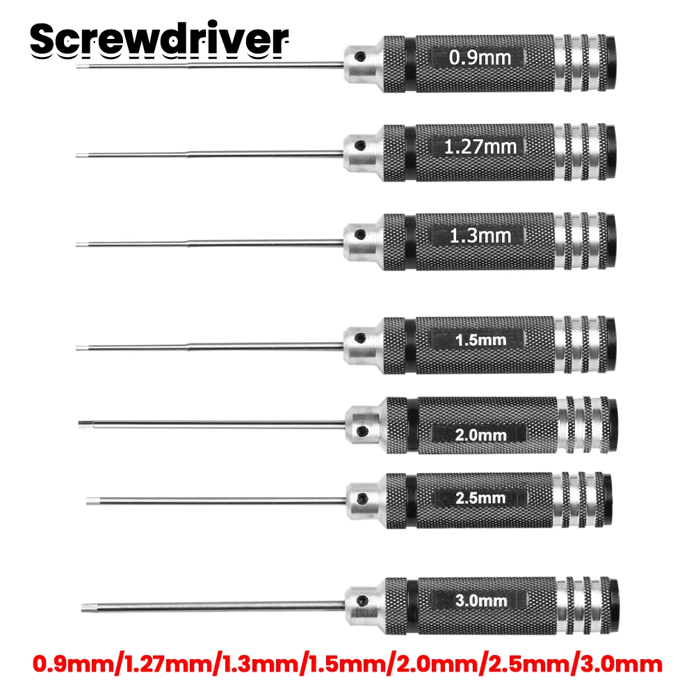 Hex Screwdriver Tool Kit for RC Helicopter Drone Aircraft Model Repair Tool