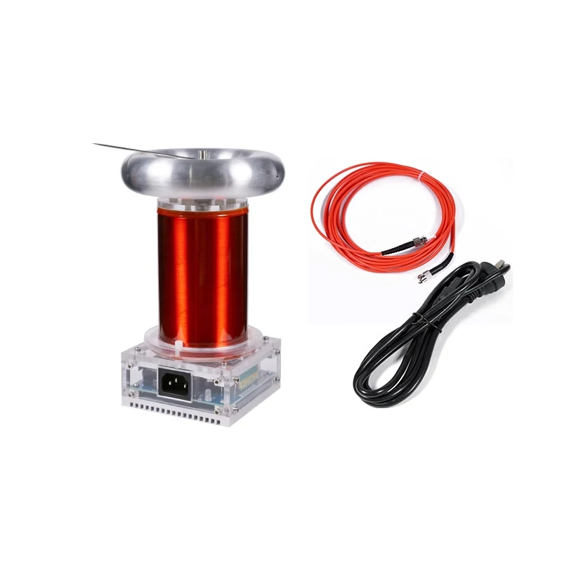 

110-240V DIY Music Tesla Coil SSTC High Frequency Generator 250W Arc Length 20cm Ignition Lightning Model