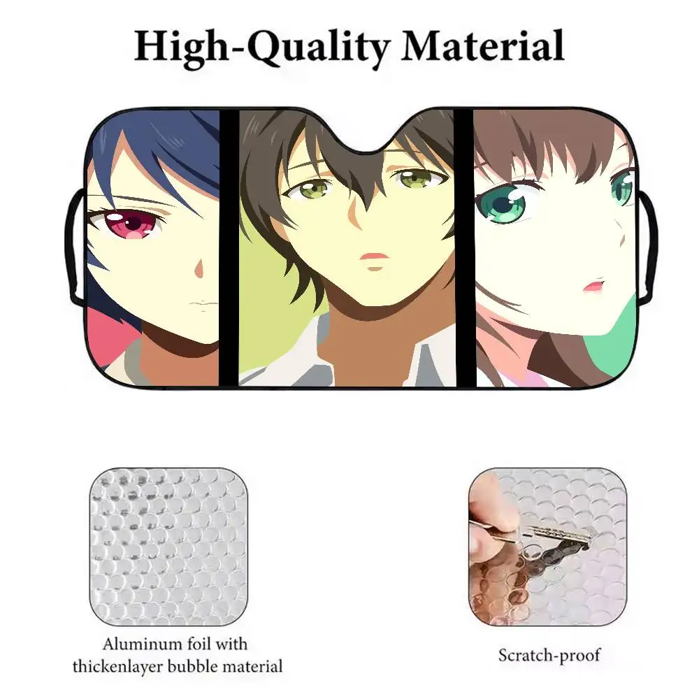 أنيمي D-المحلي نا كانجو مظلة السيارة المظلة زجاج السيارة الأمامي الشمس الظل حماية من الأشعة فوق البنفسجية ومبرد داخلي #2