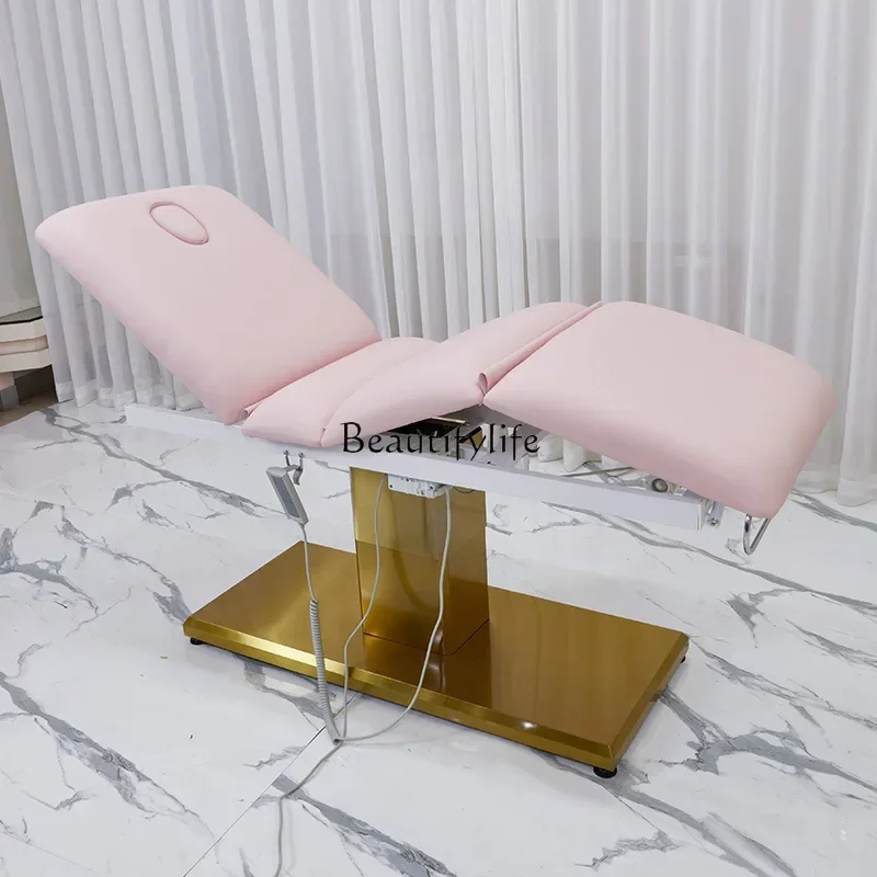 

FG10Electric Lifting Beauty Long Bed Lifting Embroidery Folding Bed