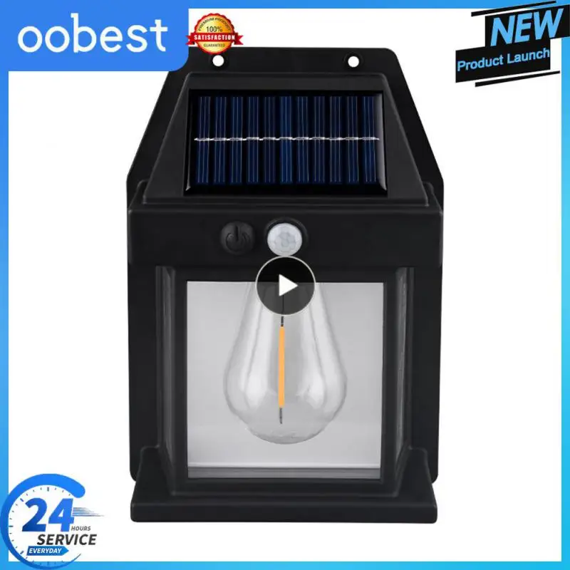 

Outdoor Solar Lamp Waterproof Infrared Sensing 3 Working Modes Solar Charging Outdoor Lighting Led Solar Bulb