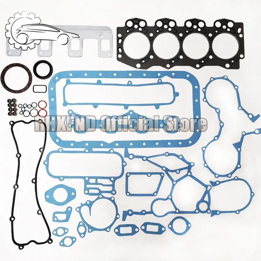 J2 0K65A-99-100 Engine Overhaul Rebuilding Gasket Kit FOR KIA PREGIO Box TBK2700 SDBONGO Platform Chassis 2665cc