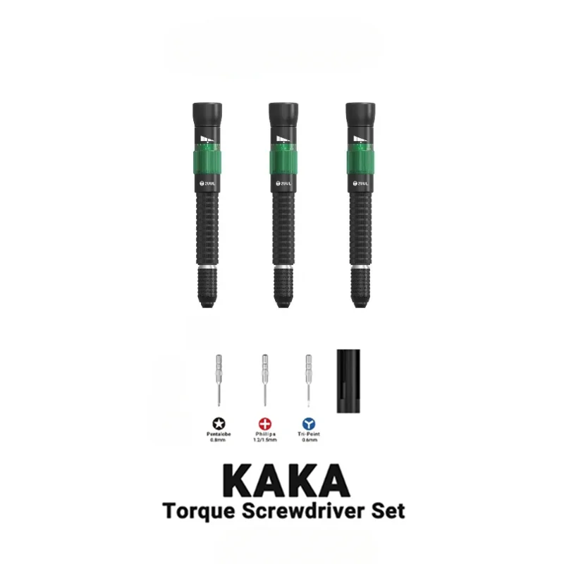2UUL KAKA Adjustable Torque Screwdriver Set Magnetic Cross Y Pentacle Bits Precision Repair Kit for Phone Electronic Maintenance