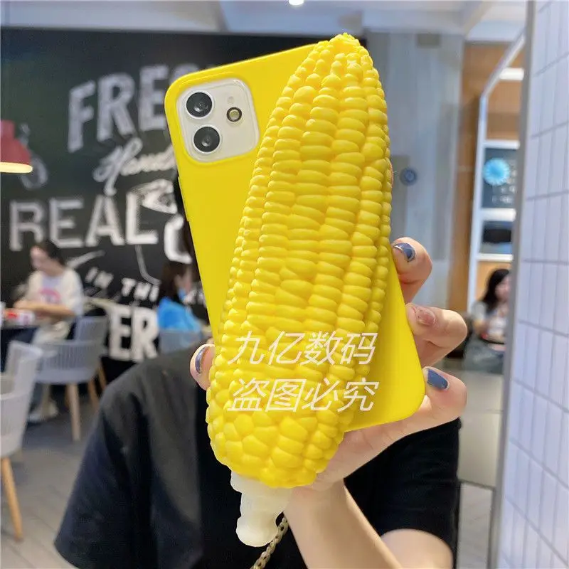 New pressure reducing peeled corn iPhone 12/11pro phone case Samsung