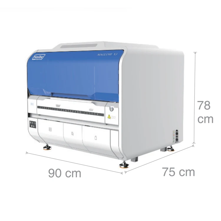 NEW Original Snibe Maglumi X3 Fully Automated Chemiluminescence Immunoassay Analyzer CLIA System Analyzer price