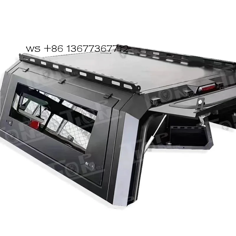 

Factory hot salesFactory Wholesale Pickup Black Steel Bed Canopy Cover Waterproof Truck Hardtops Hilux Revo Vigo tacoma R
