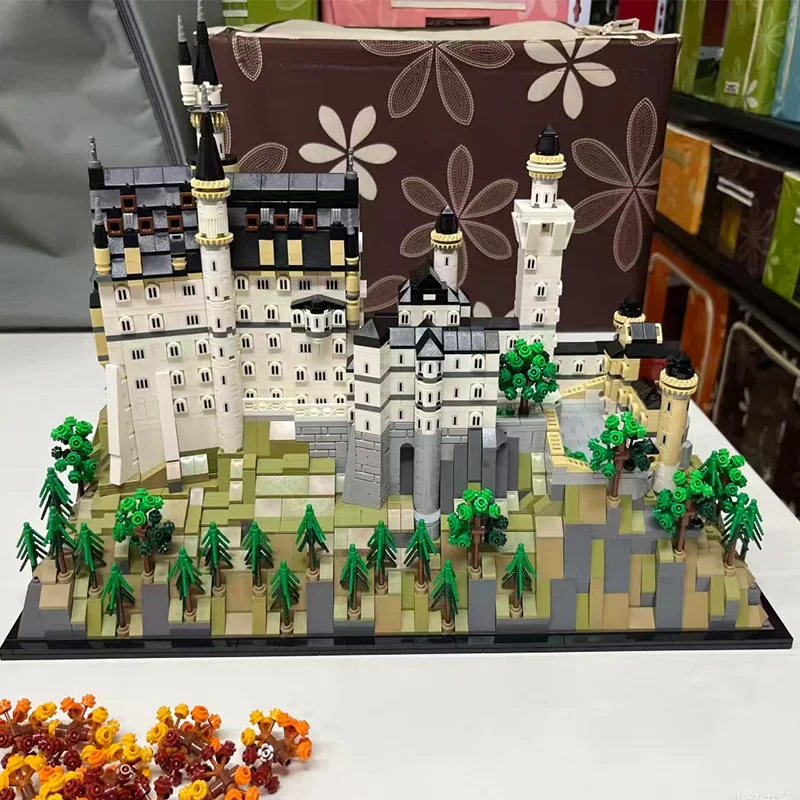 

New 3455PCS Landmark Building Blocks Sets Particles Suitable For Boys Or Girls Christmas Gifts