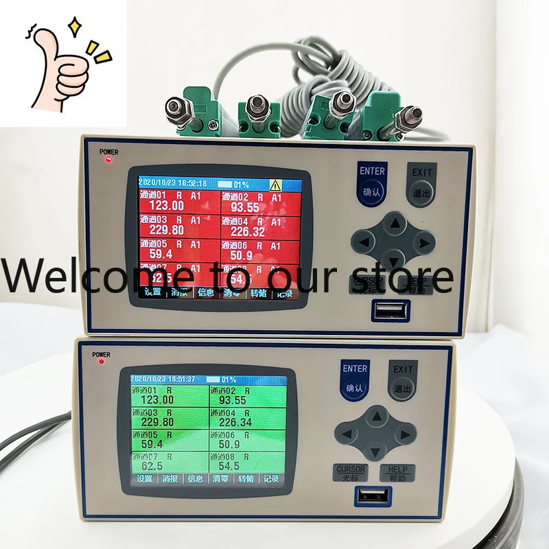 XSR42 Color Screen 8 Channels Main And Auxiliary 2 Tables Simultaneously Display Real-time Reservoir