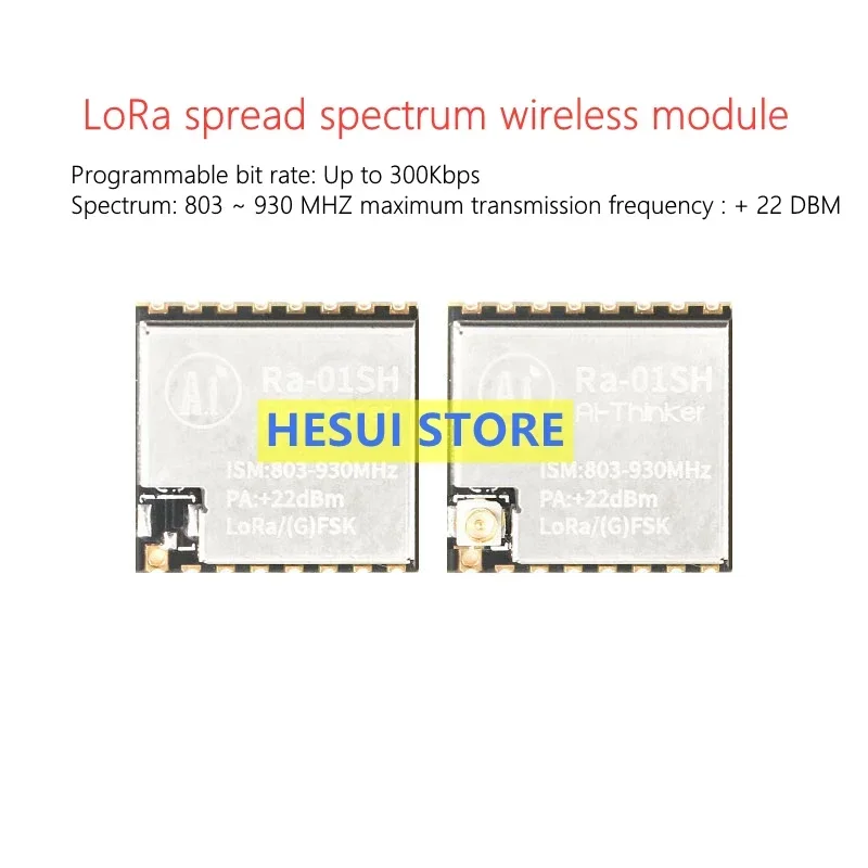 LoRa radio frequency module SX1262 chip 803-930MHz ultra-low power Ra-01SH/LoRa module