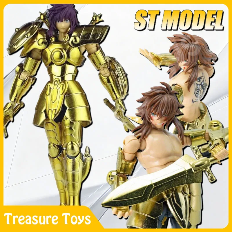 Figura de acción de anime Shinetime ST Modelo Saint Seiya Myth Cloth EX LC Libra Dohko, Los Caballeros del Zodíaco de The Lost Canvas, regalos y juguetes.