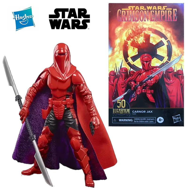 

Новая оригинальная экшн-фигурка Hasbro Star Wars The Black Series Carnor Jax на 50-летие, модель игрушки, подарочная коллекция