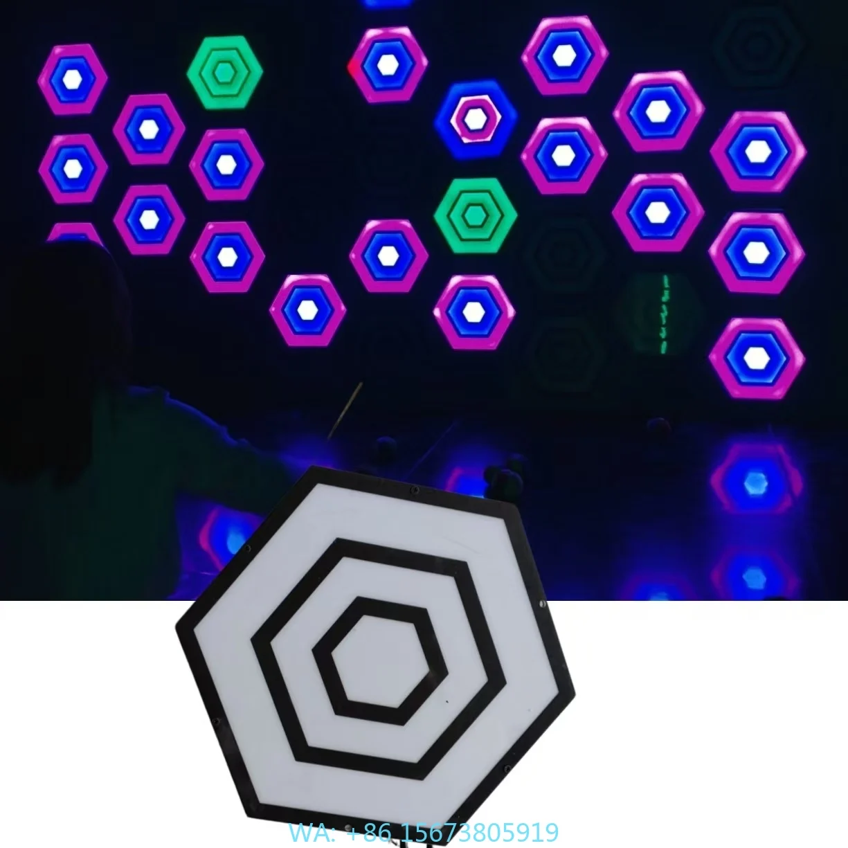 Светодиодные световые кубики Super Grid 35x35 см для интерактивных игр, лабиринтов и арен, активируемые светом, для игр на реакцию и квестов