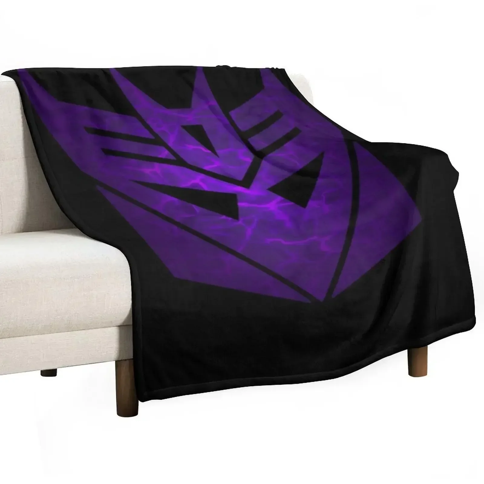 Decepticon logo vintage Throw Blanket Blankets For Bed Cute Plaid Heavy Hairys Blankets