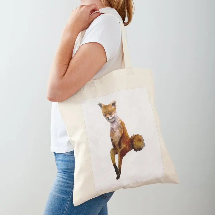 

Stoned fox the Taxidermy Fox Meme| Perfect Gift Tote Bag great bag Women's handbag Large bags for women Women's bags