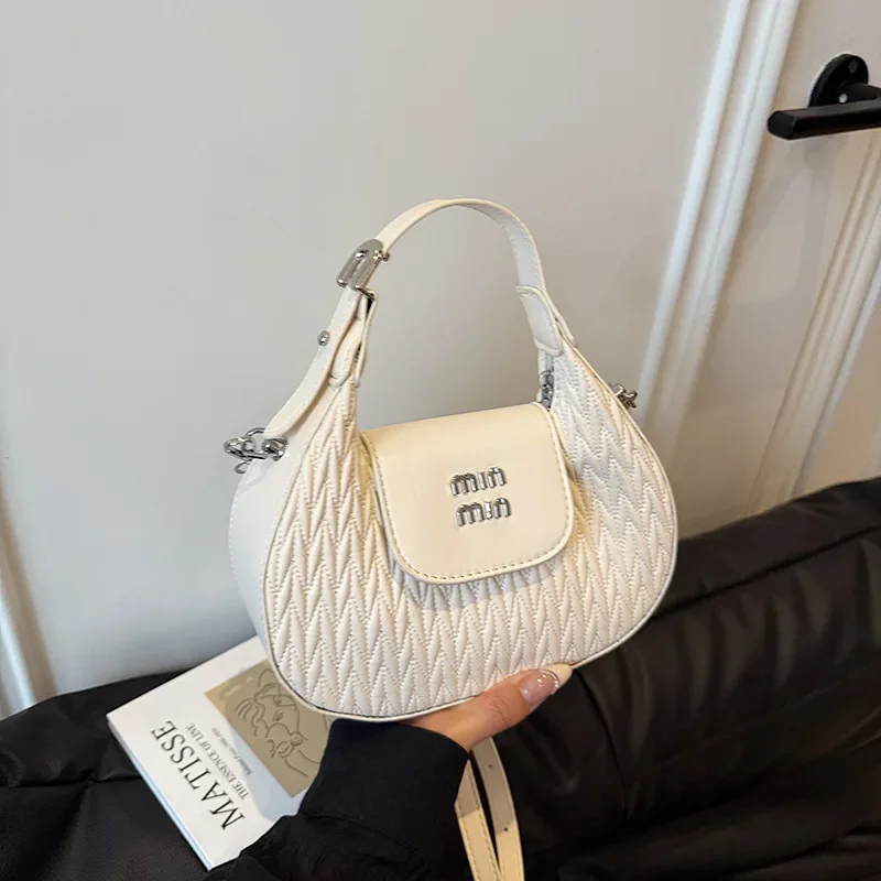 

2025 New Women's Summer Fashion Portable Handbag - Simple Versatile, High-End, Shoulder/Messenger