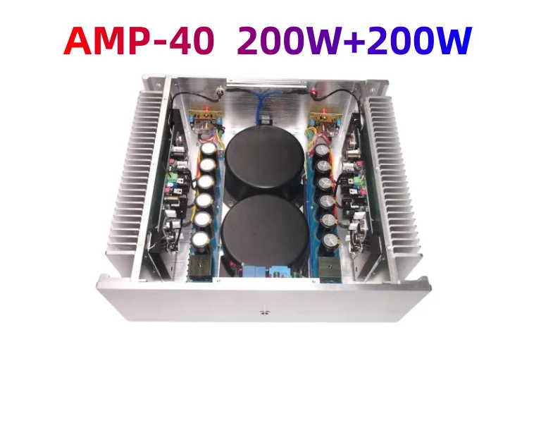 NEWest Adopting KSA100 line 200W * 2 AMP-40 Class A fever pure rear stage power amplifier HIFI power amplifier