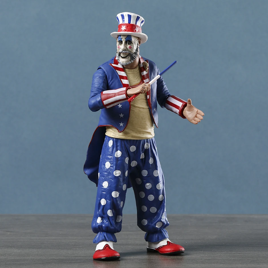 NECA House of 1000 Corpses Otis Driftwood / Captain Spaulding Action Figure Figurine Collection Model Doll Toy Gift