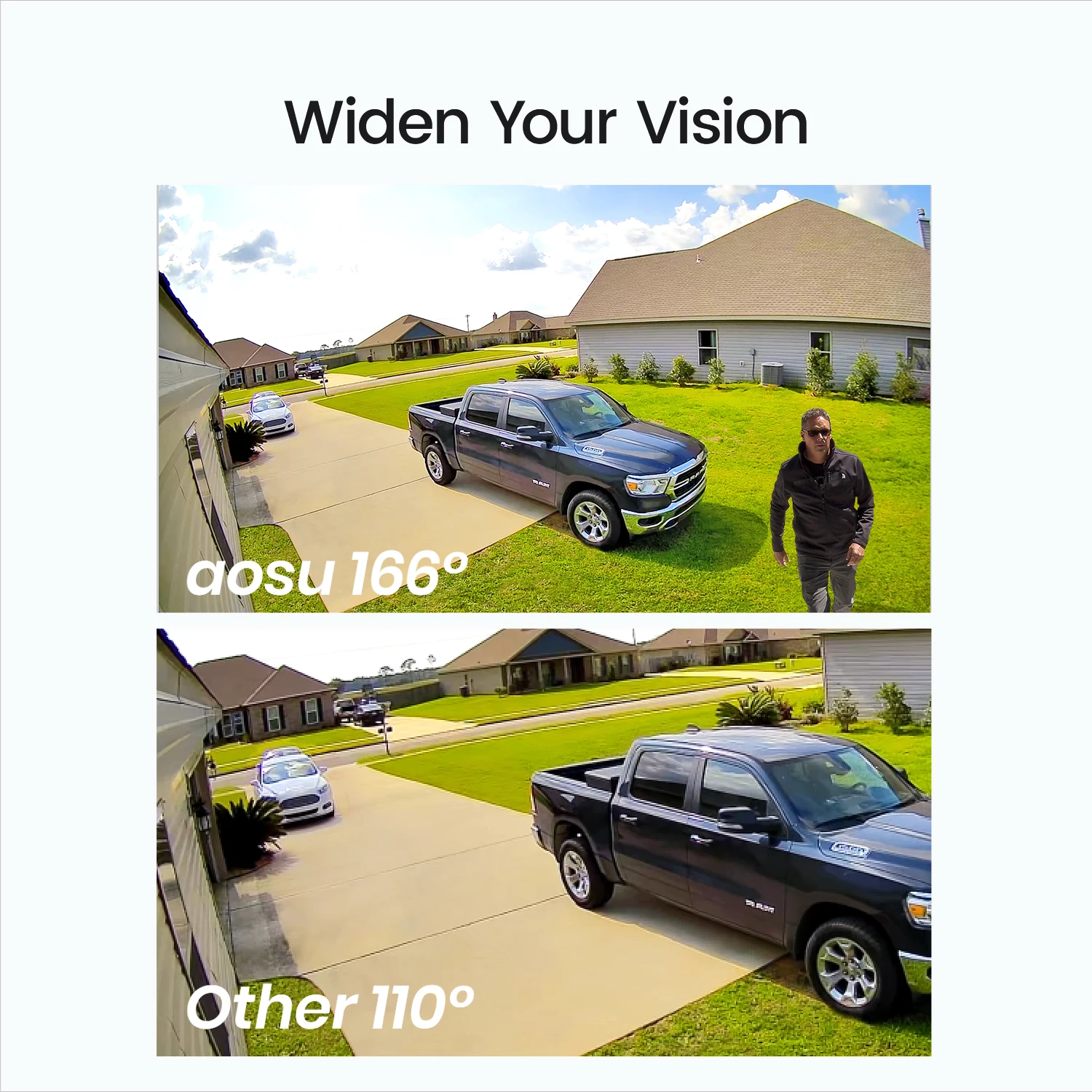 Dekco 5MP Solar Camera System Wireless 4 Cam Kit Outdoor WiFi Security Solar Camera Set Color Night Vision 2-Way Talk CCTV Cam