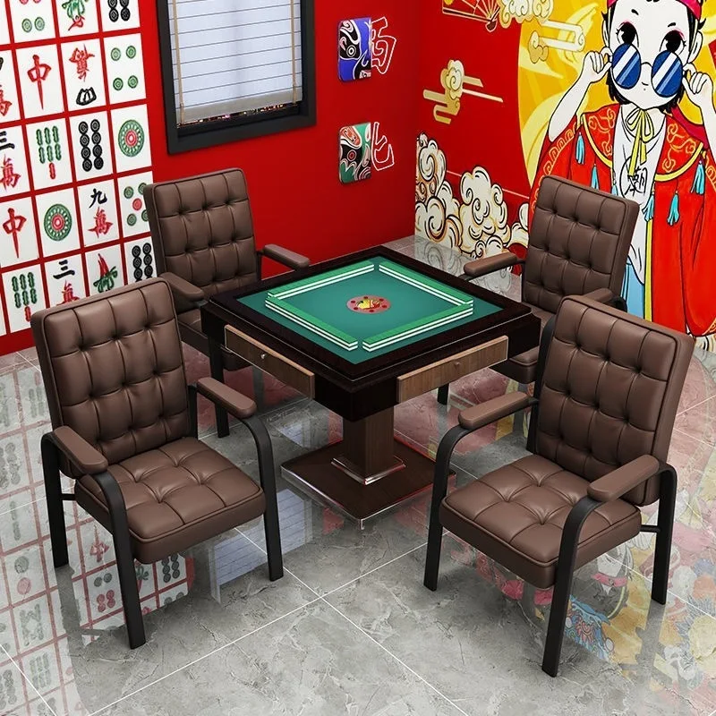 Mahjong chair chess and card room special sedentary and comfortable mahjong machine mahjong chair backrest stool