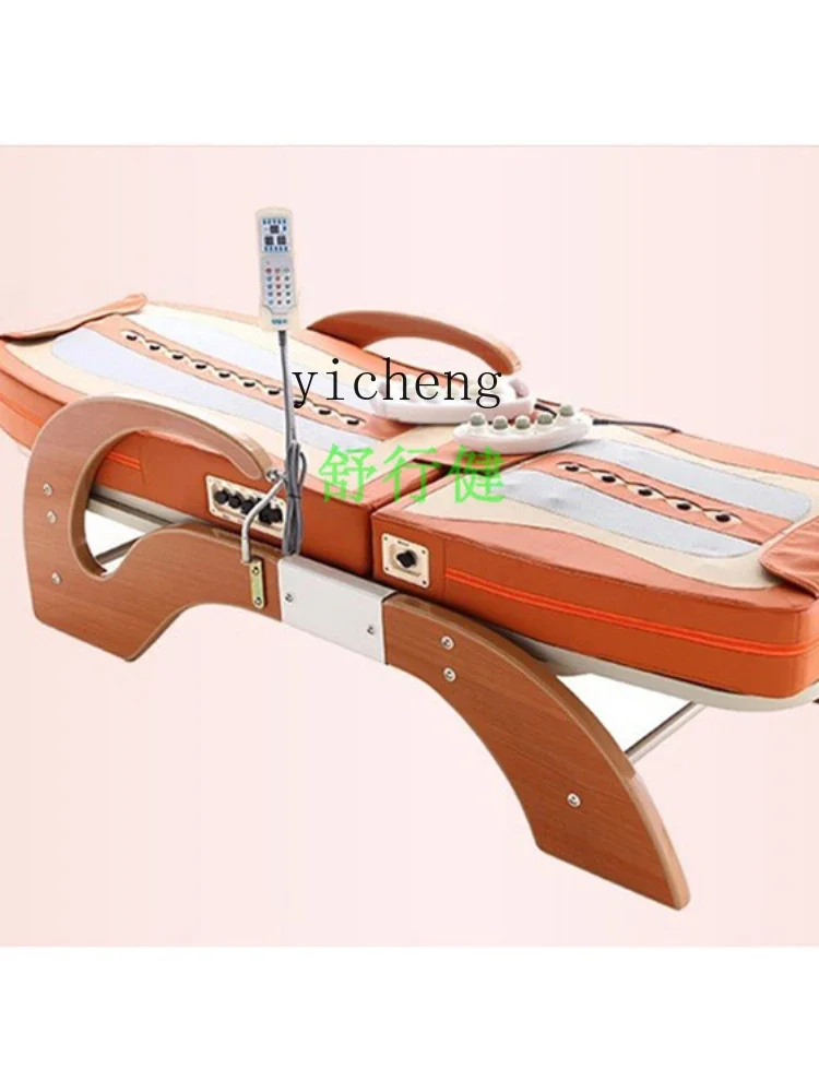 Household Electric Cervical Spine Lumbar Whole Body Multi-Functional Tepidity Therapy Bed Health Care