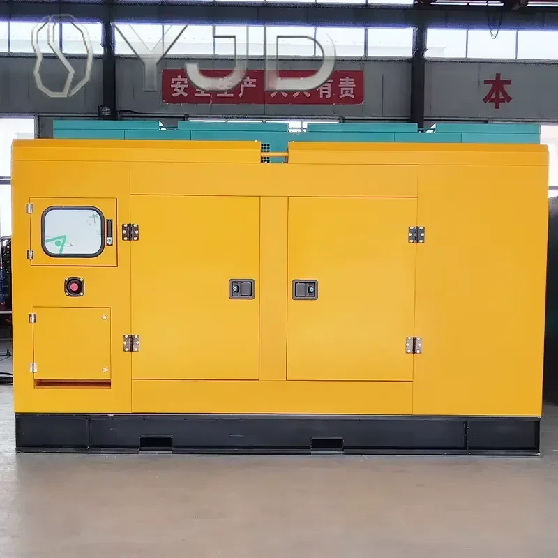 High QualitySilent Container Silent Type Electricity Generator Generation Set With 100Kw for Sale