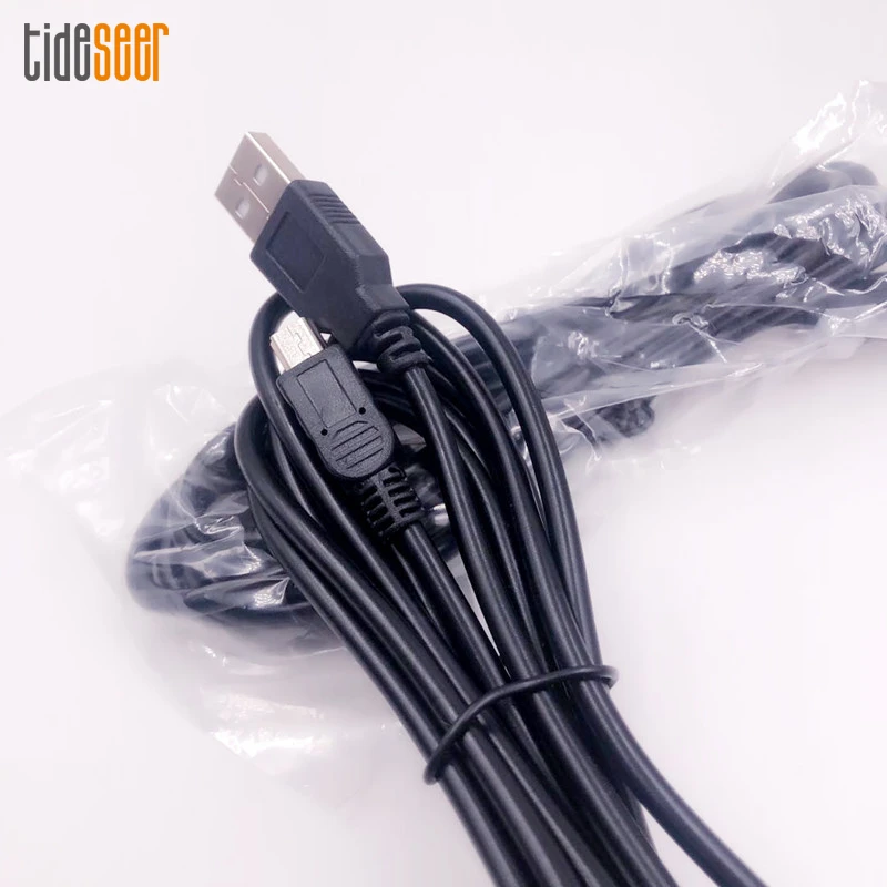 

100pcs 1.8m USB Charge Cable for PS3 Wireless Controllers with Magnetic Ring Charging Cord Wire