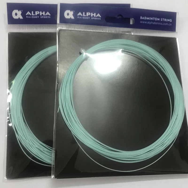 

Alpha 10PC Badminton String BS67-10M 0.66mm Explosive Power 30 Pounds Ball Net